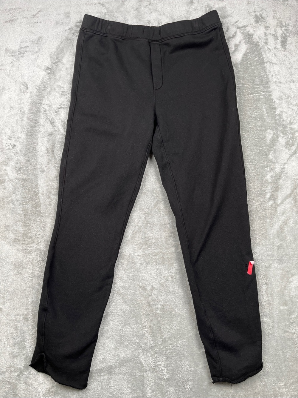NEW Frank & Eileen M 100% Cotton Black Sweatpants FLAW